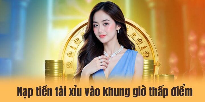 Nạp tiền tài xỉu - 3 cách thanh toán nhanh-gọn-lẹ 4 Nạp tiền vào khung giờ thấp điểm để tránh gặp sự cố ngoài ý muốn