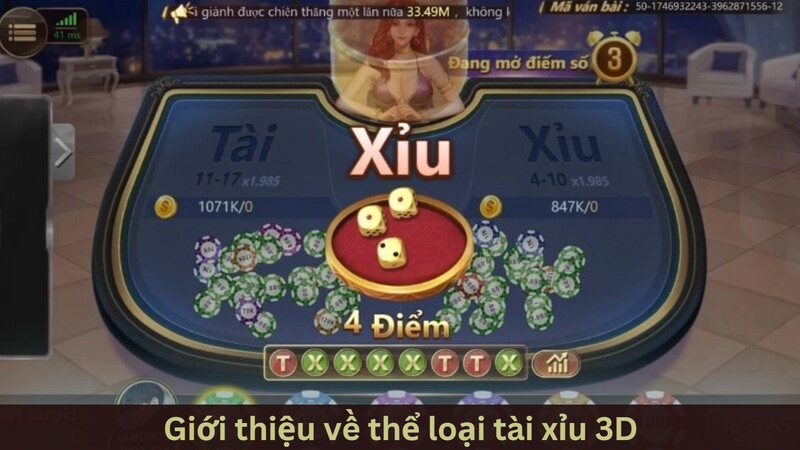 Tài xỉu 3D - Những điều cần biết trước khi bấm nút thử vận may 2 Định nghĩa về tài xỉu 3D là gì?