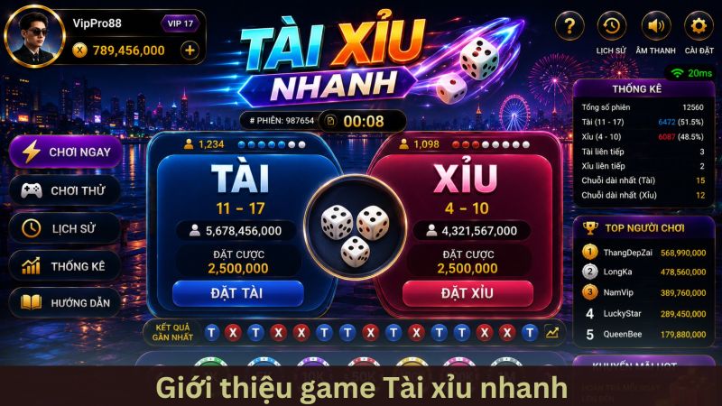 Tài xỉu nhanh – Bí kíp sinh tồn và hốt bạc tại các bàn cược 2 Game tài xỉu nhanh là gì?