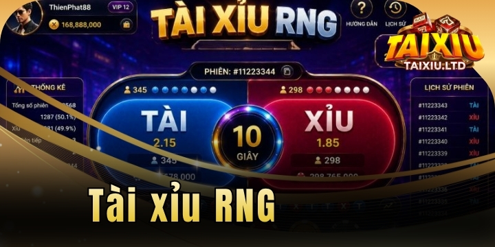 Tài xỉu RNG – Sân chơi xanh chín, cứ quay là trúng 37 Tài xỉu RNG – Sân chơi xanh chín, cứ quay là trúng